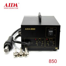 Aida SMD rework and hot air gun station AIDA 850, Hot air gun with nozzle