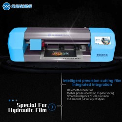 Sunshine SS-890C  Auto Film cutting machine mobile phone tablet front glass back cover protect film cut tool protective tape