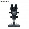 RELIFE  RL-M3T Trinocular Stereo Microscope 0.7-4.5X Continuous Zoom Microscope With Camera