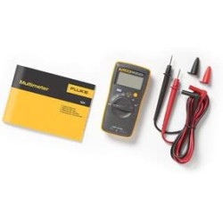 Fluke 101 Basic Palm-sized Mini Pocket auto range Digital Multimeter for AC/DC Voltage Resistance Capacitance