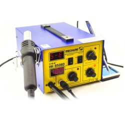 MECHANIC 110V/220V 2in1 HK8506D SMD Soldering Iron Hot Air Rework Station LED Display